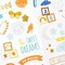 American Crafts Cardstock Stickers 6"X12" 91/Pkg-Hello Little Boy